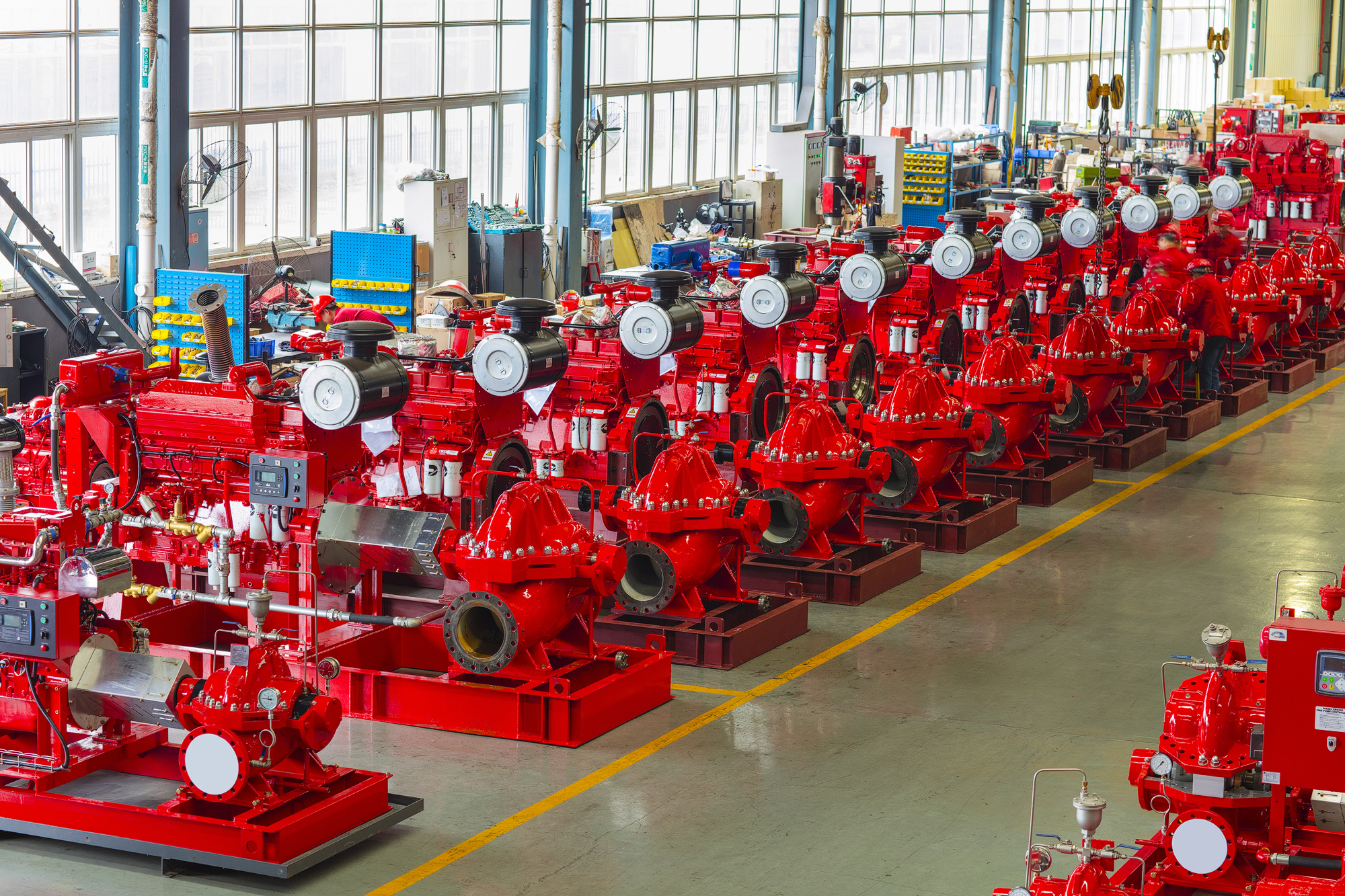System fire pumps